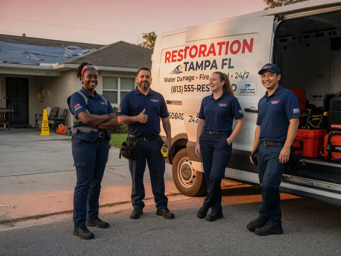 Water Damage Restoration company in Burlington, IN